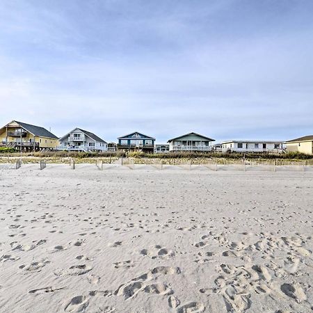 Pet-Friendly Second Row House Steps To Beach! Holden Beach Eksteriør billede
