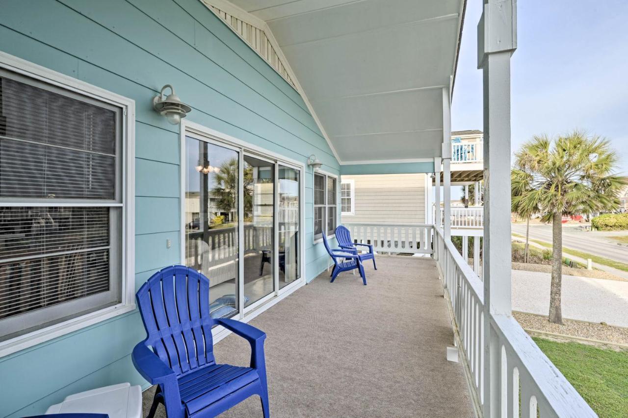 Pet-Friendly Second Row House Steps To Beach! Holden Beach Eksteriør billede