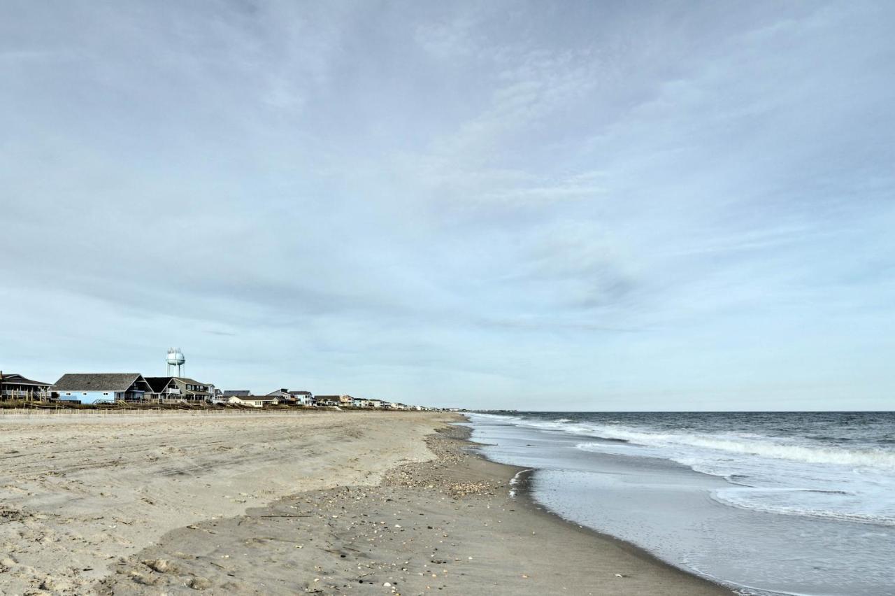 Pet-Friendly Second Row House Steps To Beach! Holden Beach Eksteriør billede