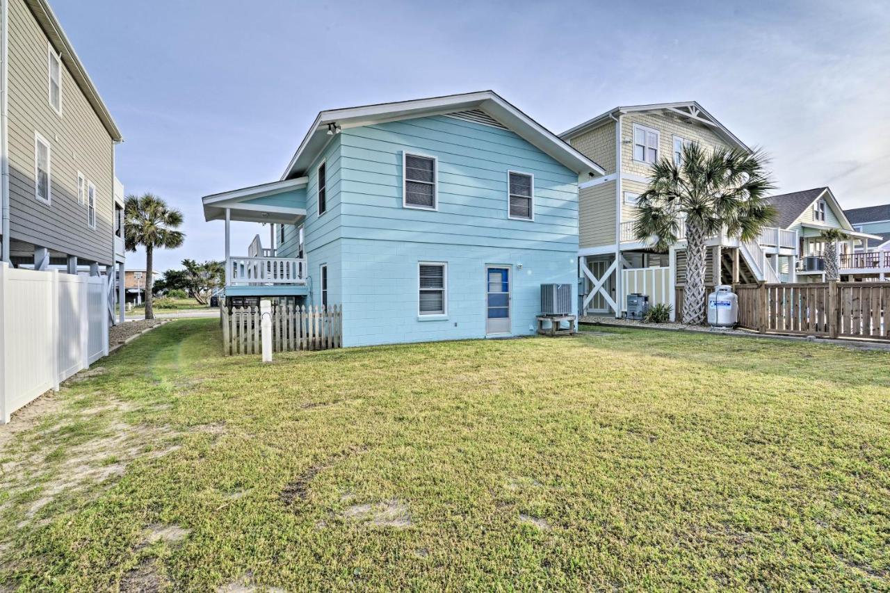 Pet-Friendly Second Row House Steps To Beach! Holden Beach Eksteriør billede