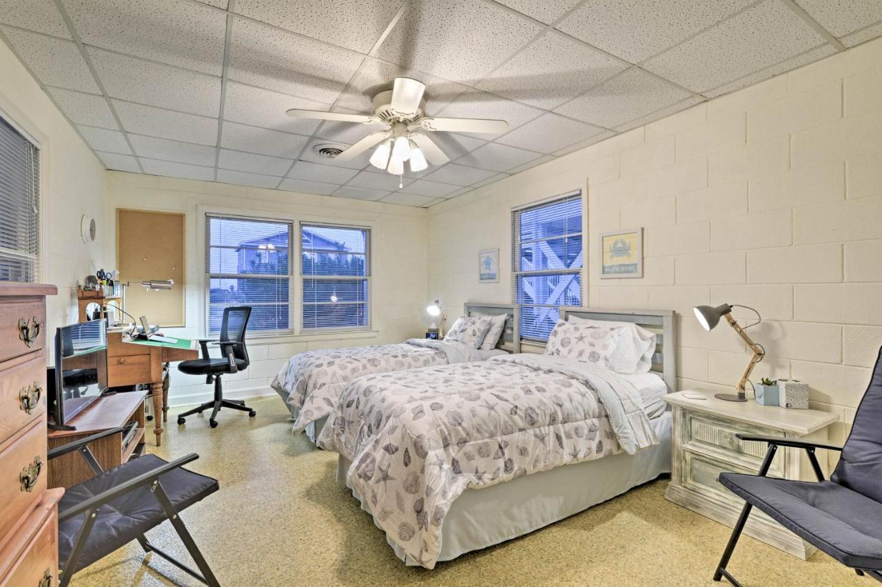Pet-Friendly Second Row House Steps To Beach! Holden Beach Eksteriør billede