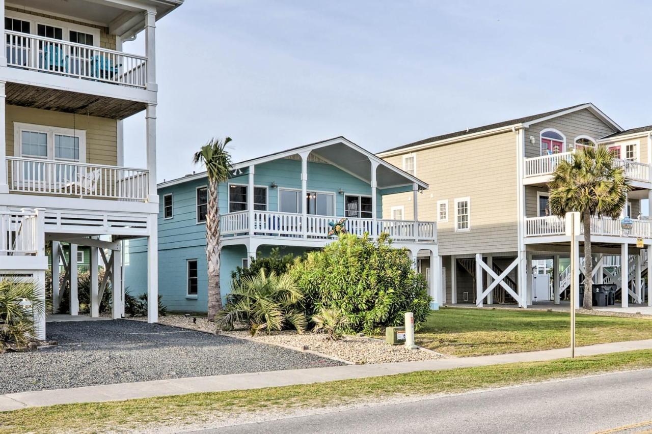 Pet-Friendly Second Row House Steps To Beach! Holden Beach Eksteriør billede